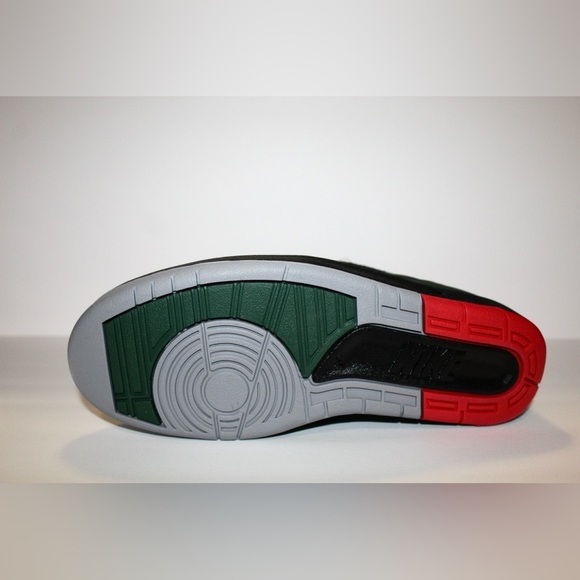 Jordan Air Jordan 2 Retro Low Black Fire Red Low-top basketball shoes DV9956-006 - Picture 5 of 10